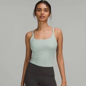 Lululemon Strappy Nulu Shelf Tank Top